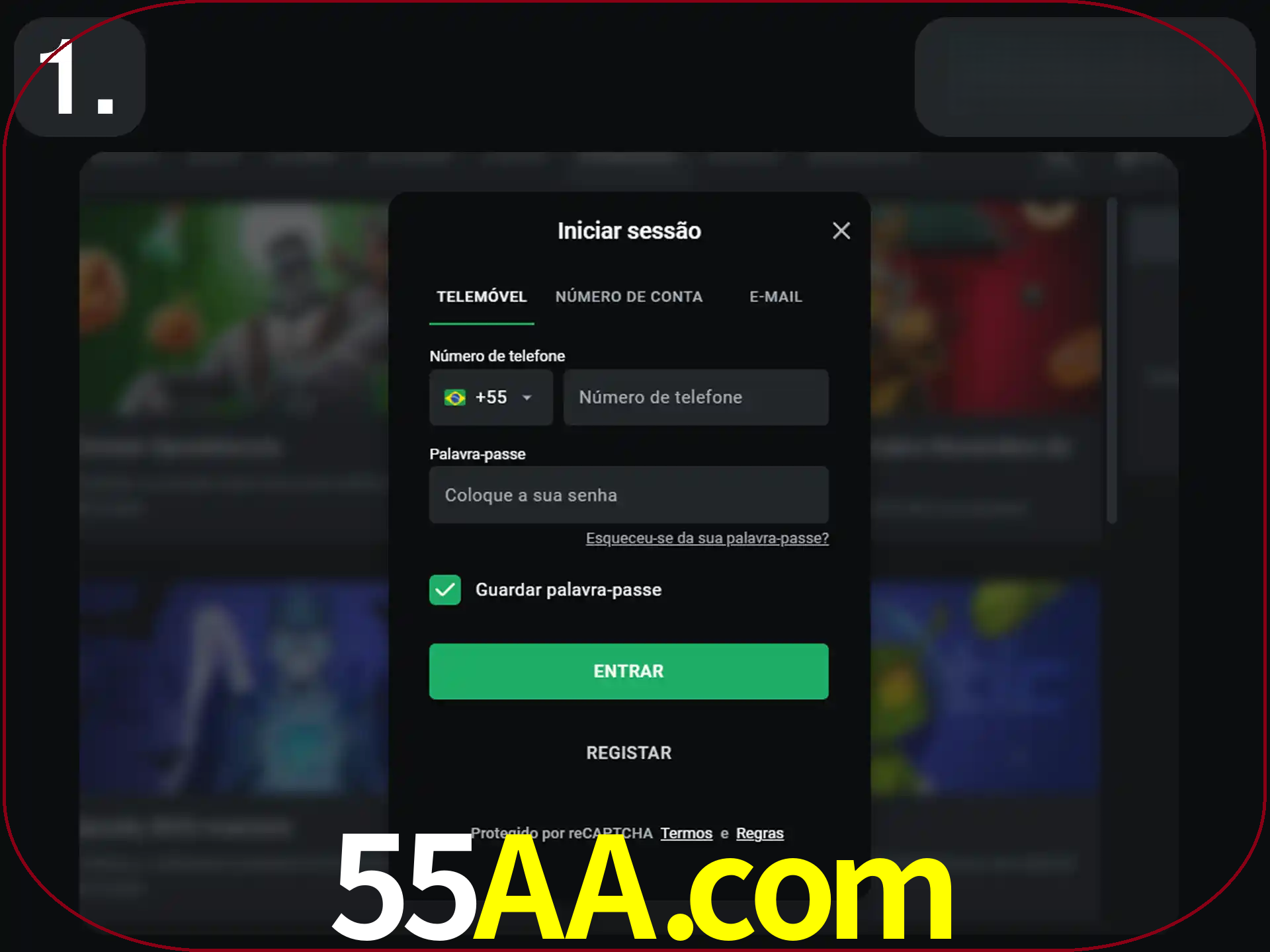 Acesse o site.